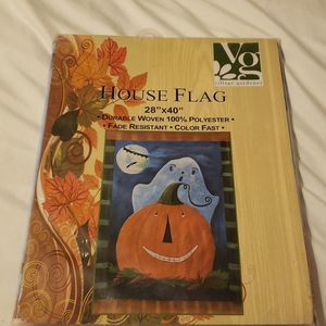 Halloween house flag